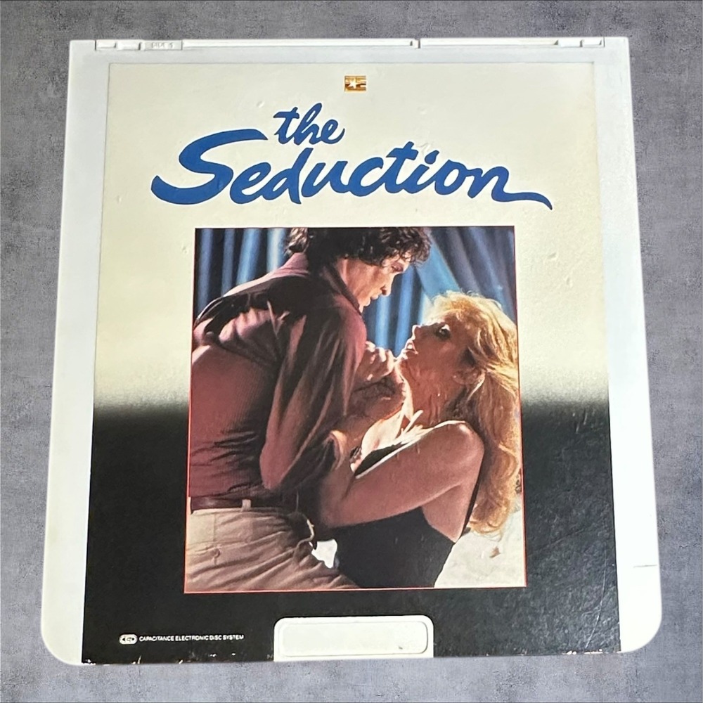 Embassy The Seduction CED 1982 Morgan Fairchild Vtg Thriller Capacitance Disc